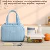 Multip-Pocket Cooler Lunch Box Insulated Design Food Storage Handbag Picnic Bag  Outdoor Activities