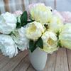 Luxury Faux Peony Flower Arrangement With Diy Home Decor And Event Use