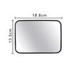 Baby Car Mirror, Safety Car Seat Mirror for Rear Facing Infant with Wide Crystal Clear View, Shatterproof, 360° Rotation