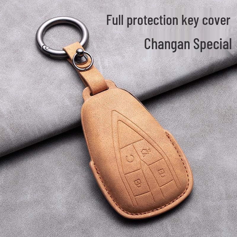 Changan Car Key Case for CS75 Plus, Yidong, CS35, Uni-K, X5, and Oshan.