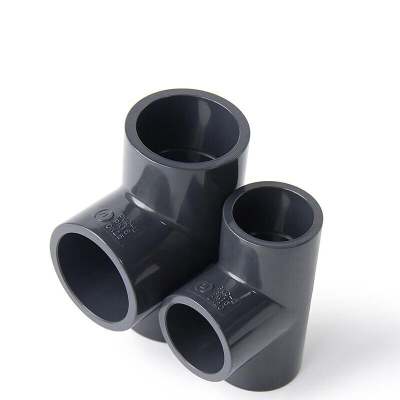 Homeglen PVC 90-Degree Elbow Tee Pipe Fitting