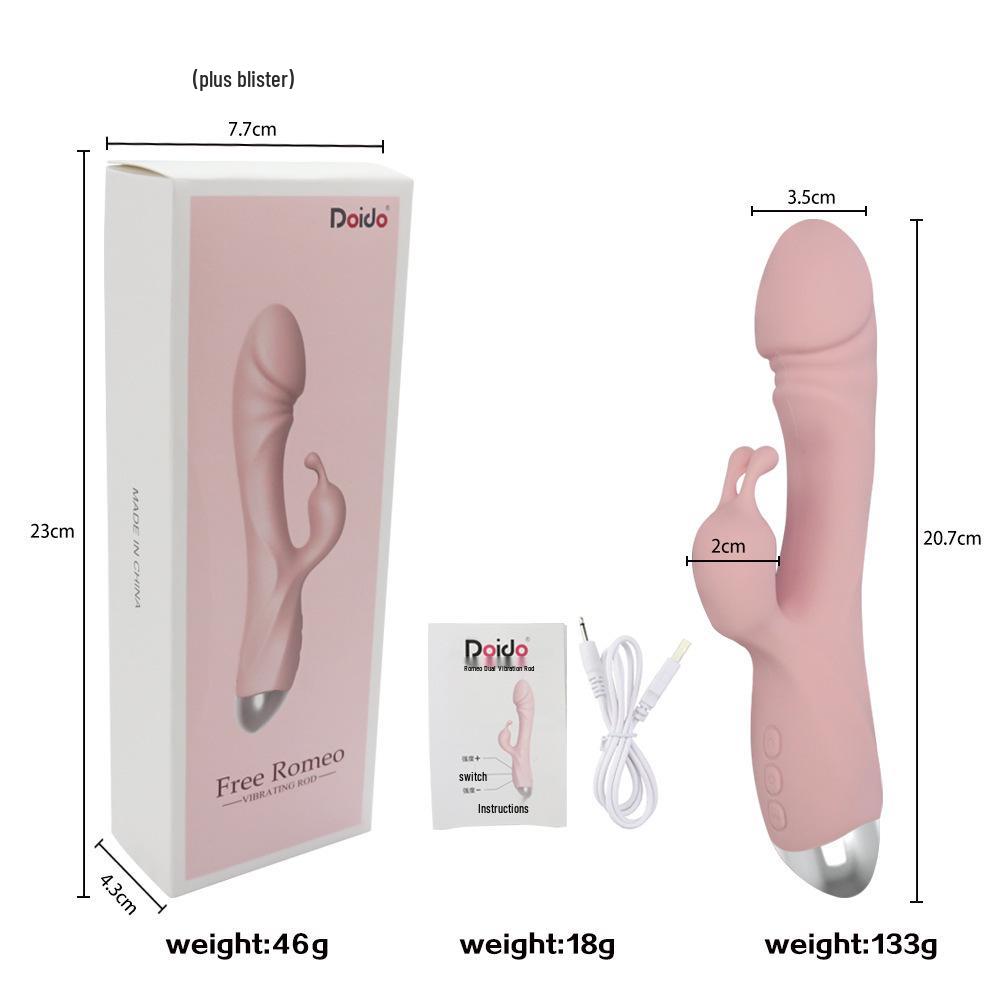 Romeo Female Vibrator: G-Spot & Clitoral Stimulator AV Massager