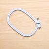 5 Pcs Embroidery Hoop Candy Color Embroidery Frame Square Crosses Stitching Hoop for Needleworks Sewing Craft