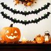 Halloween Bat Ornament Halloween Flag for Halloween Party Scenes Suitable for Decorating Homes and Outdoor Places