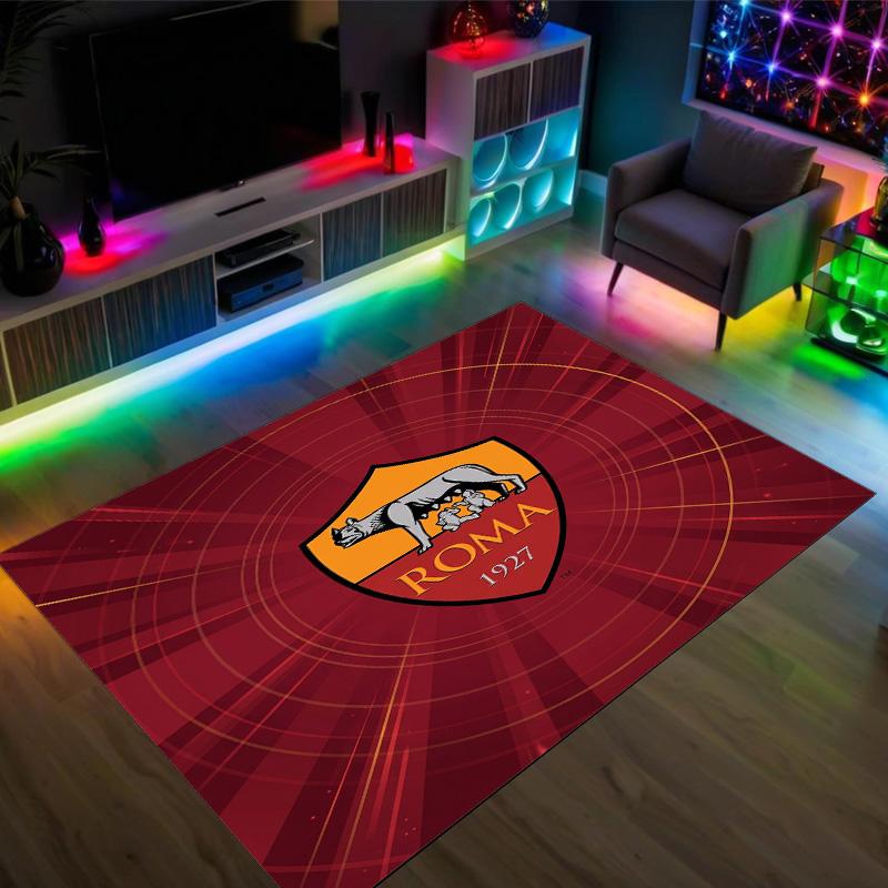 AS Roma Design Crystal Velvet Carpet Cozy Non?Slip Printed Rug For Bedroom Living Room Entrance