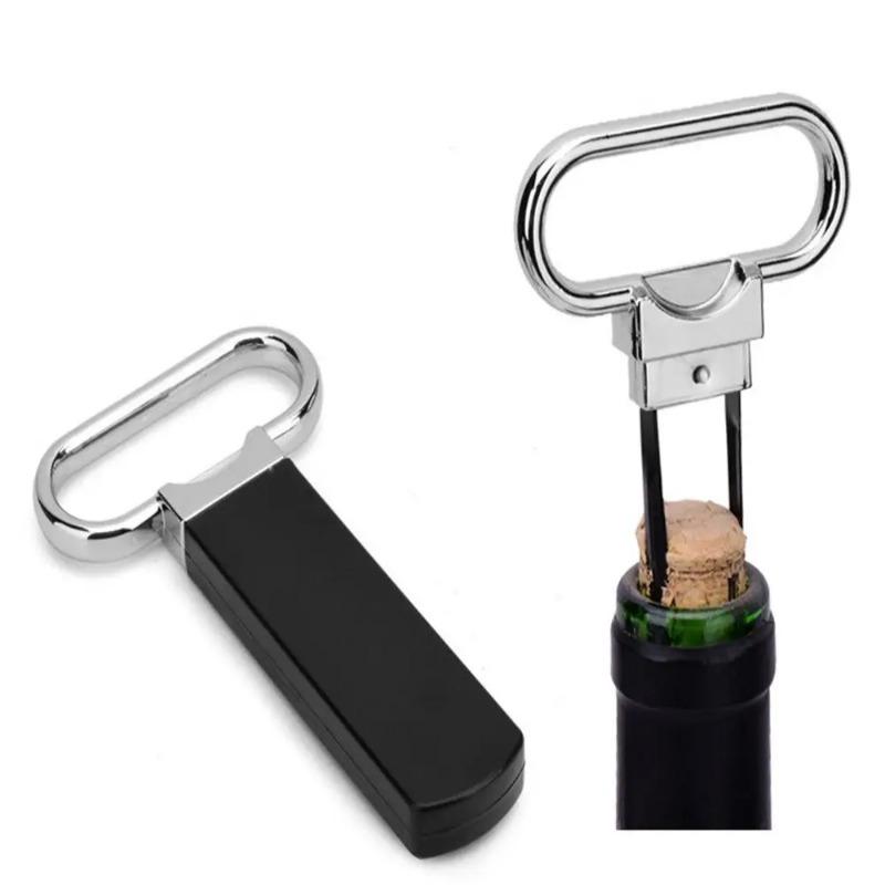 Two-Pronged Cork Puller Wine Opener Professional Red Wine Champagne Sparkling Wine Bottle Stopper Sealer Bar Accessory 7