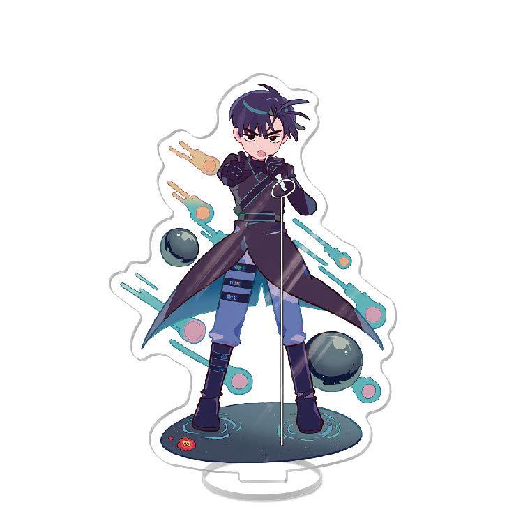 Kawaii Anime Alien Stage Series Acrylic Stand Cartoon Character Creativity Hd Printing Cute Stand Desktop Toy Men And Women Gift