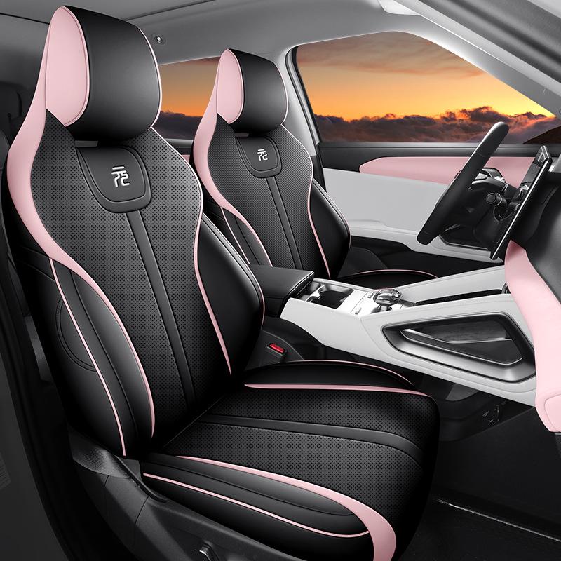 BYD Yuan UP 5-Seater Full Leather Car Seat Cushion, Year-Round Use