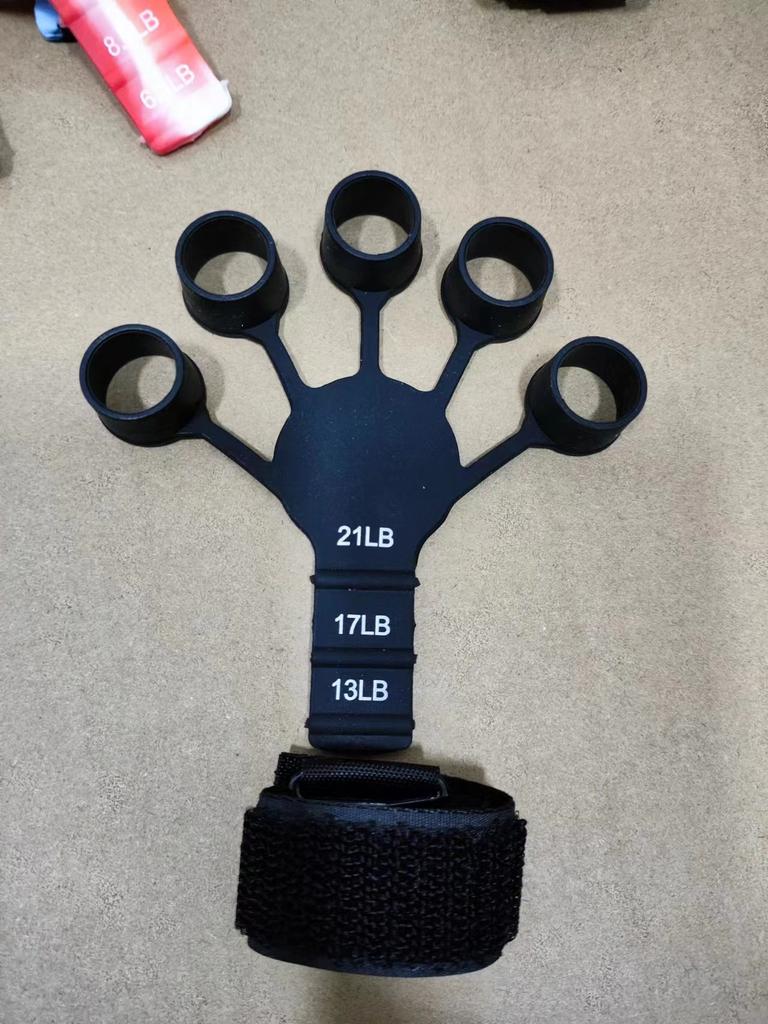 Finger Gripper Finger Exerciser Guitar Finger Exerciser 6 Resistant Levels Recovery Physical Tools Hand Strengthener For Patient