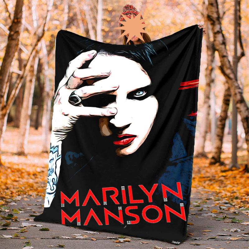 Martinimanson Flannel Blanket Soft Warm All-Season Throw, Design for Camping, Car Travel, Hiking Sofa, Bed, Office Perfect Gift for Parties