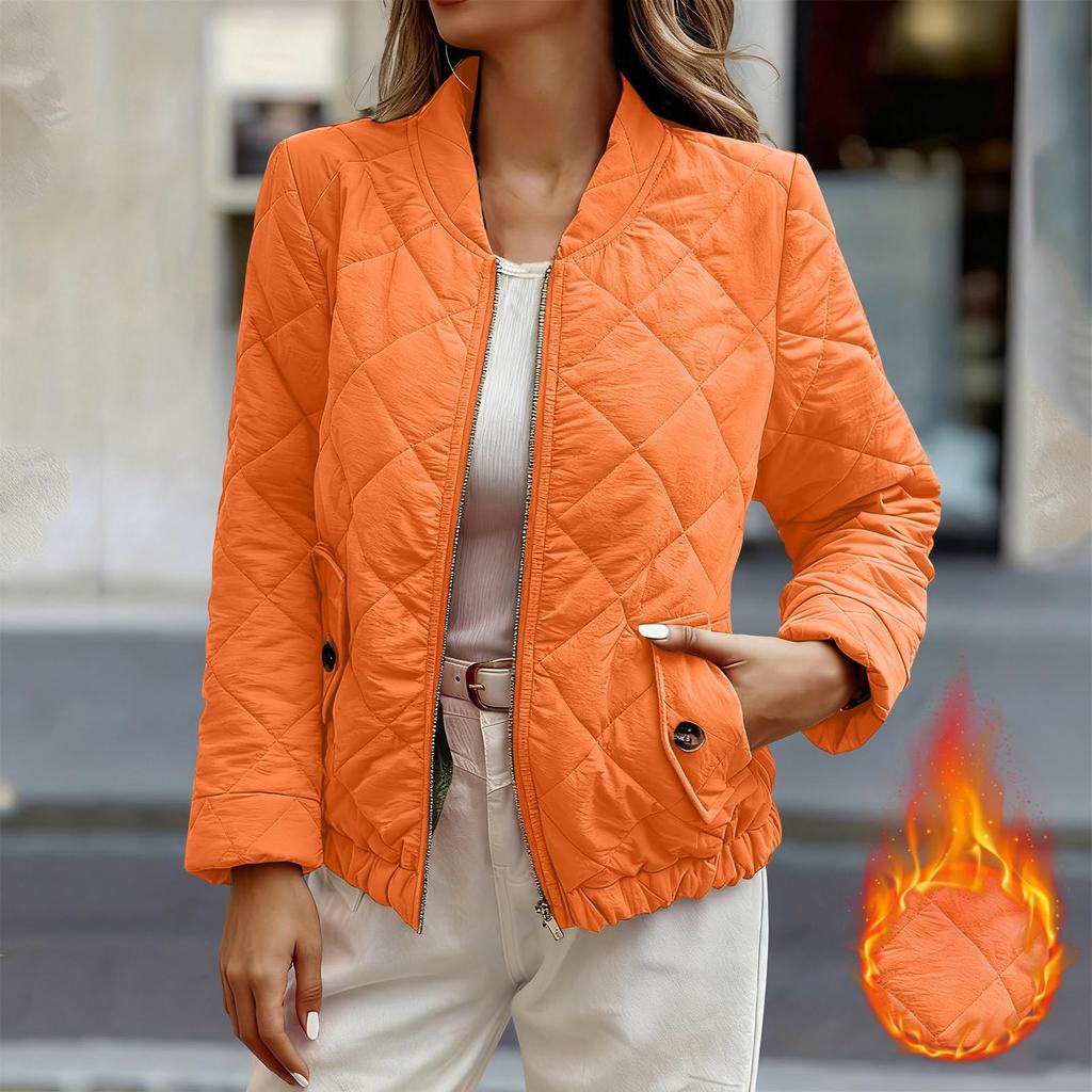 Women's Jacket With Zipper And Hooded Casual Vest Coat