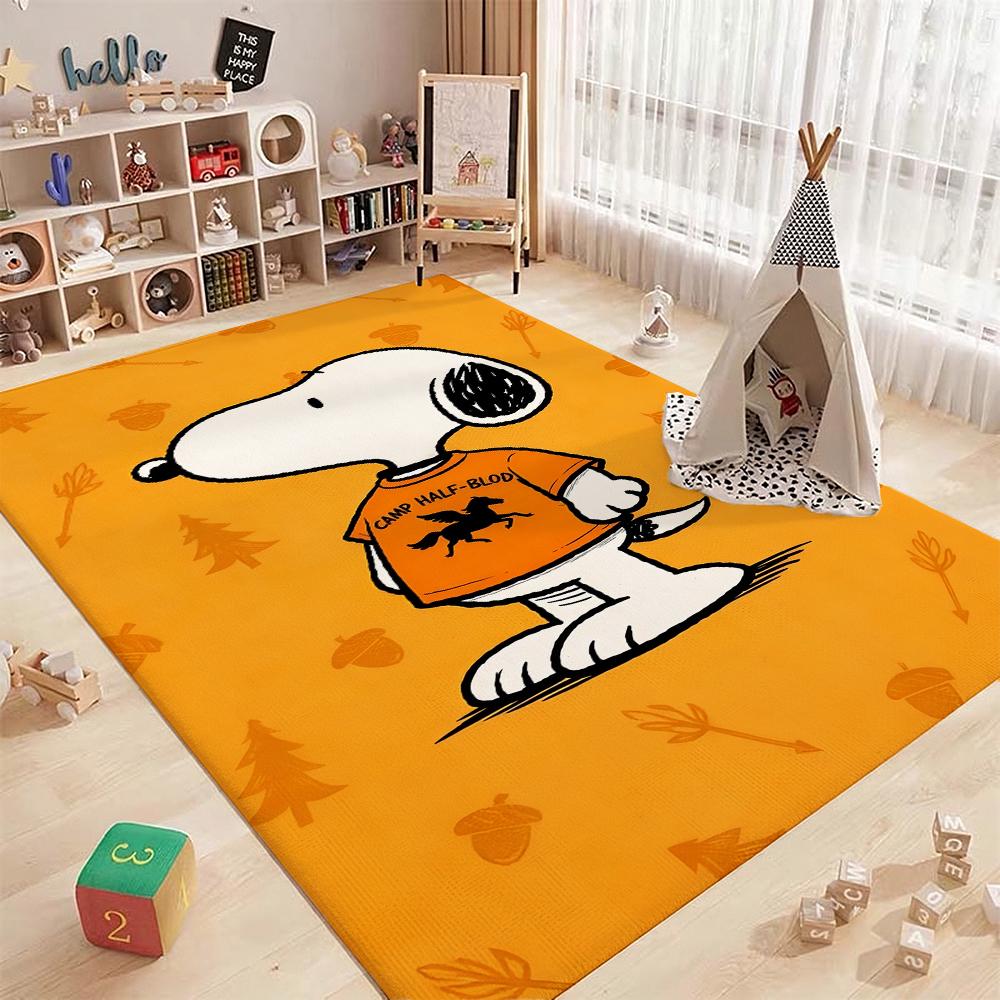 Snoopy Patriotic Parade Theme Rug Durable Stainresistant Easyclean Carpet For Kids Bedroom Play Area Home Party Decor Christmas Gift