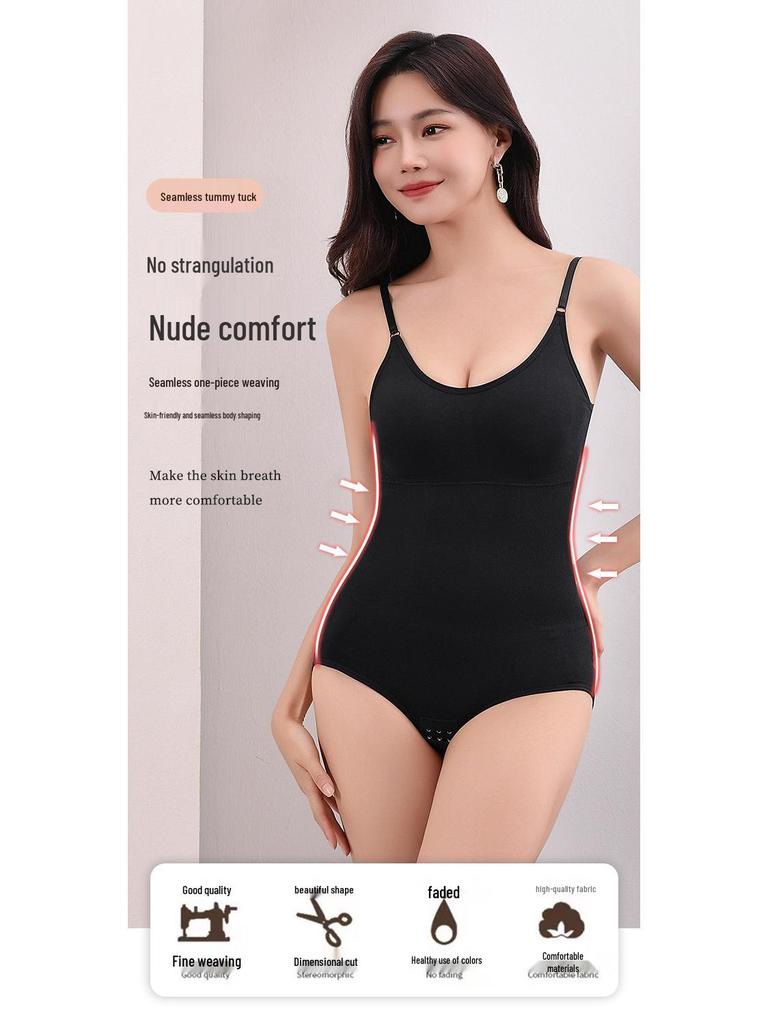 XXS Seamless Bodysuit with Breast Pads: Women's Tummy Control, Hip Lift, Shaping Camisole Girdle.