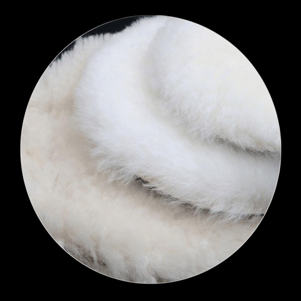 

Natural Wool Car Polisher Buffer Hook Loop Back Hook and Loop Backing Wool Buffing Pads Mechanic 3Inch