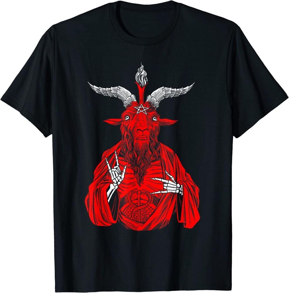 AntiChrist Goat Satan Baphomet T-Shirt S-5XL Unisex T-Shirt
