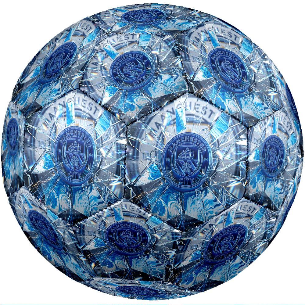Pallone da calcio tema Manchester City Taglia 5 Pallone da calcio Tocco Morbido Pallone da calcio professionale per allenamento per sport all'aperto