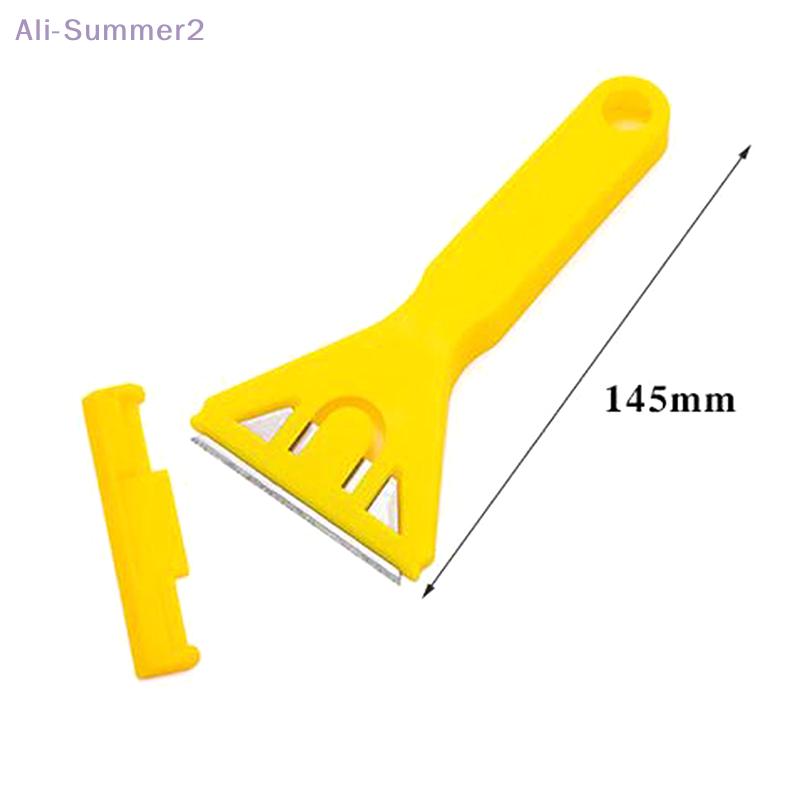 {Summer2}Multi-Purpose Non-Scratch Plastic Scraper Grout Cleaning Tool For Glass Ceramic Tile Kitchen Bathroom Window Scraper