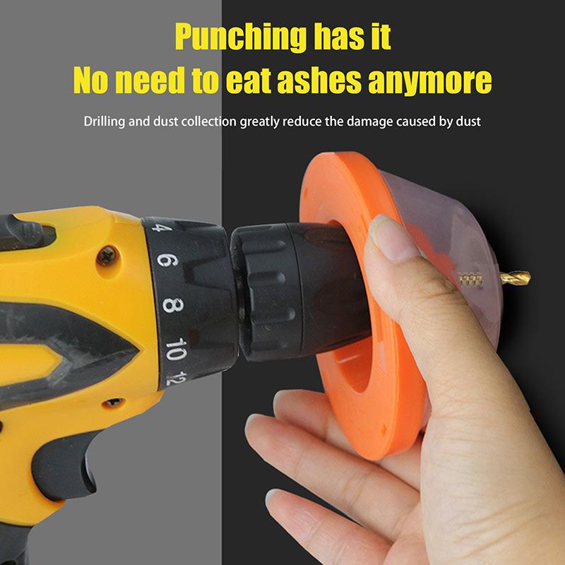 Electric Drill Dust Cover Ash Bowls Impact Hammer Dust Collector Power Tools Accessories Drilling Dustproof Devices 2Pcs