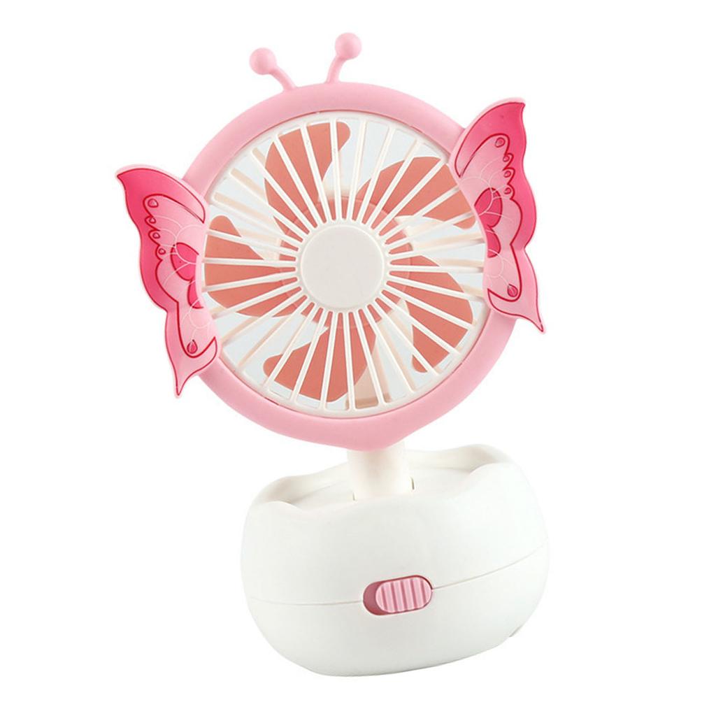 Handheld   Fan Kids Small Portable USB Rechargeable Desktop Silent Cooling Fan