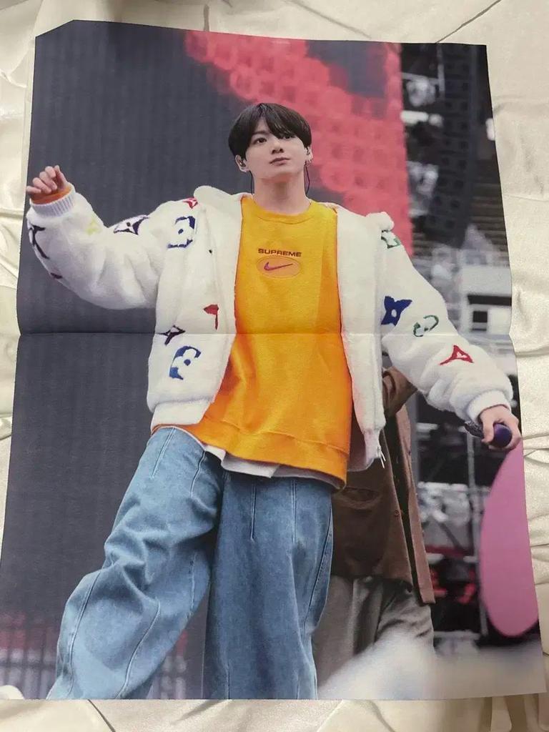[USED] Jungkook (JUNGKOOKJK) Fabric Poster