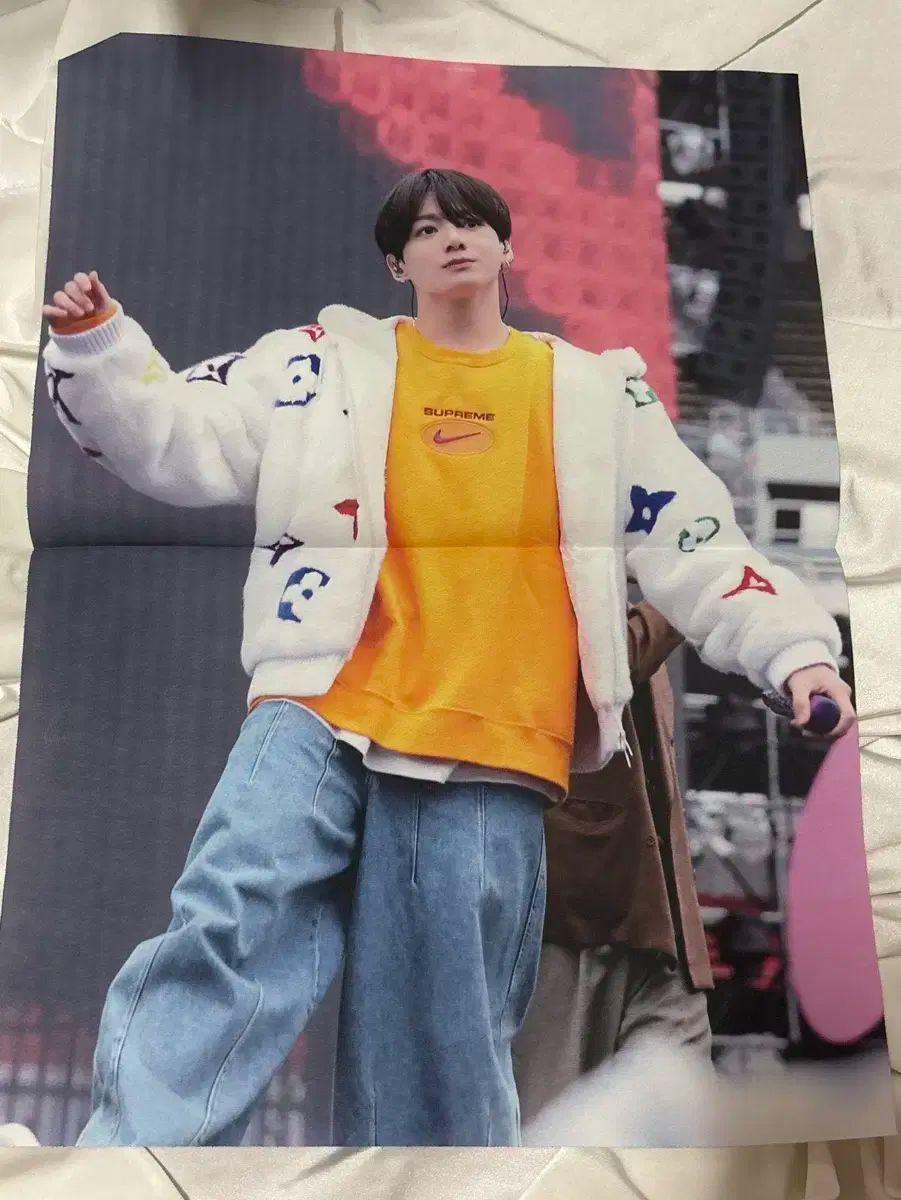 

[Б/У] Чонгук (JUNGKOOKJK) Плакат из ткани