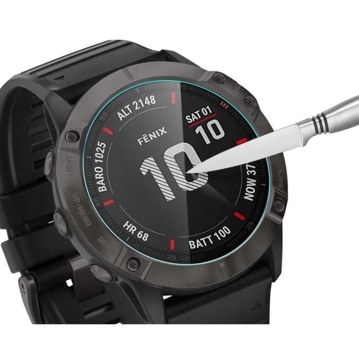 Tempered Glass for Garmin Fenix 7X - 7X Solar - 7X Sapphire Solar [Pack of 2] Phonillico®