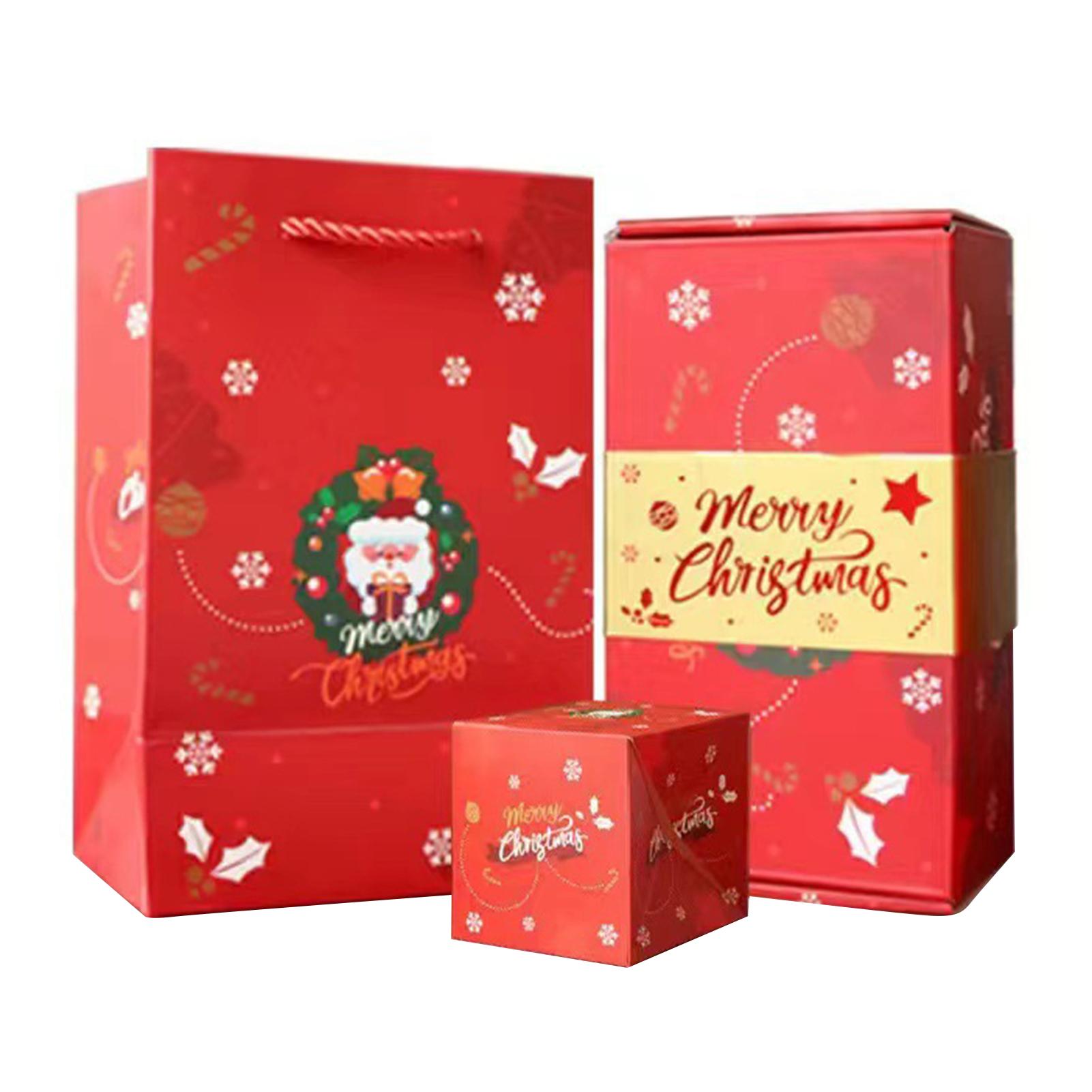 

Фестиваль отскакивает красный пакет коробка уникальный забавный инновационный прыгающий ящик для гостиной 10 Boxes