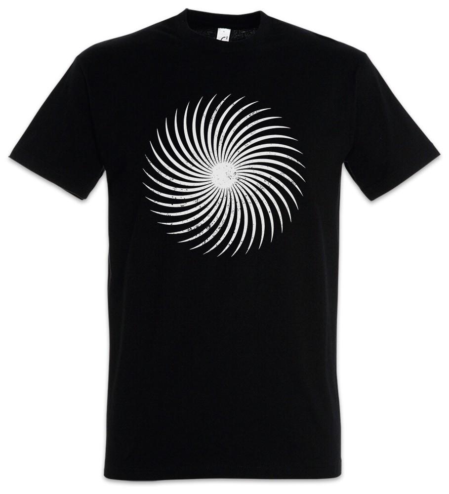 Spiral Sun Men's T-Shirt Sun Circle Gyro Spiral Hypnosis Hypnotist