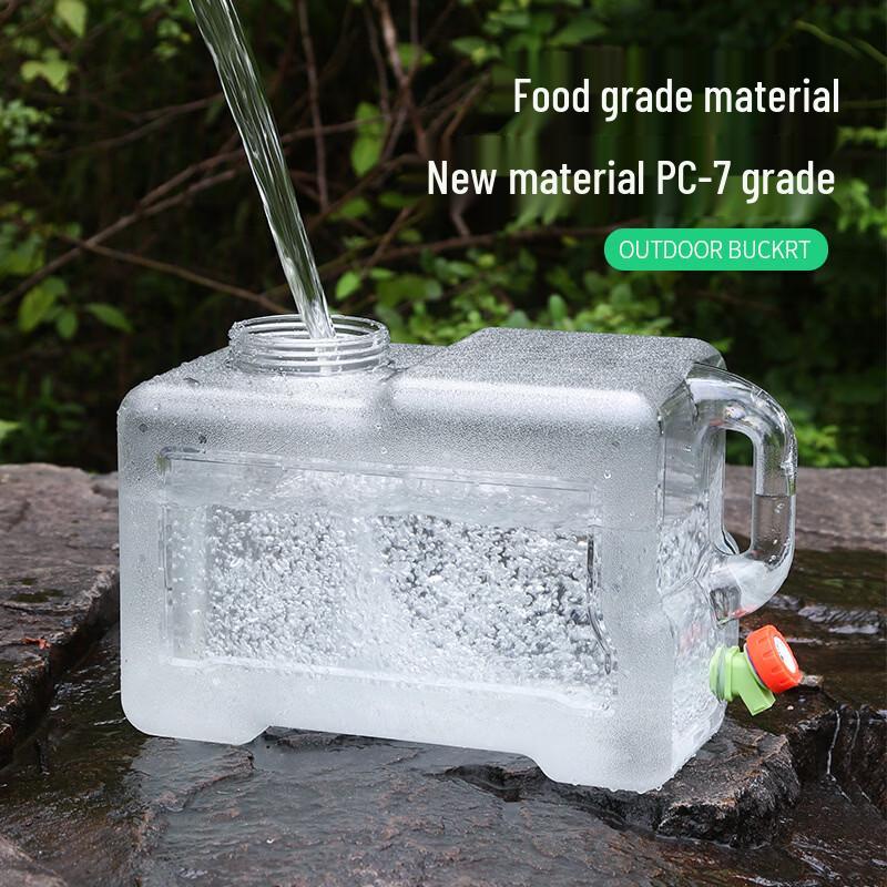 Outdoor Drinking Water Bucket with Faucet
