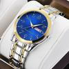 Luminous Couple Waterproof Quartz Watch Automatic Movement Luminous Waterproof Calendar Mechanical Watch Male Big Digital Elderly Watch