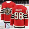 Chicago Best-selling Abbigliamento Sportivo per Hockey su Ghiaccio da Uomo Maglietta Classica da Fan Stampa 3D Traspirante Asciugatura Rapida Manica Lunga Bambini
