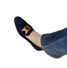 Retro One-pedal Spring New Metal Buckle Heel Flat-soled Single Shoes Fashion Women's Shoes