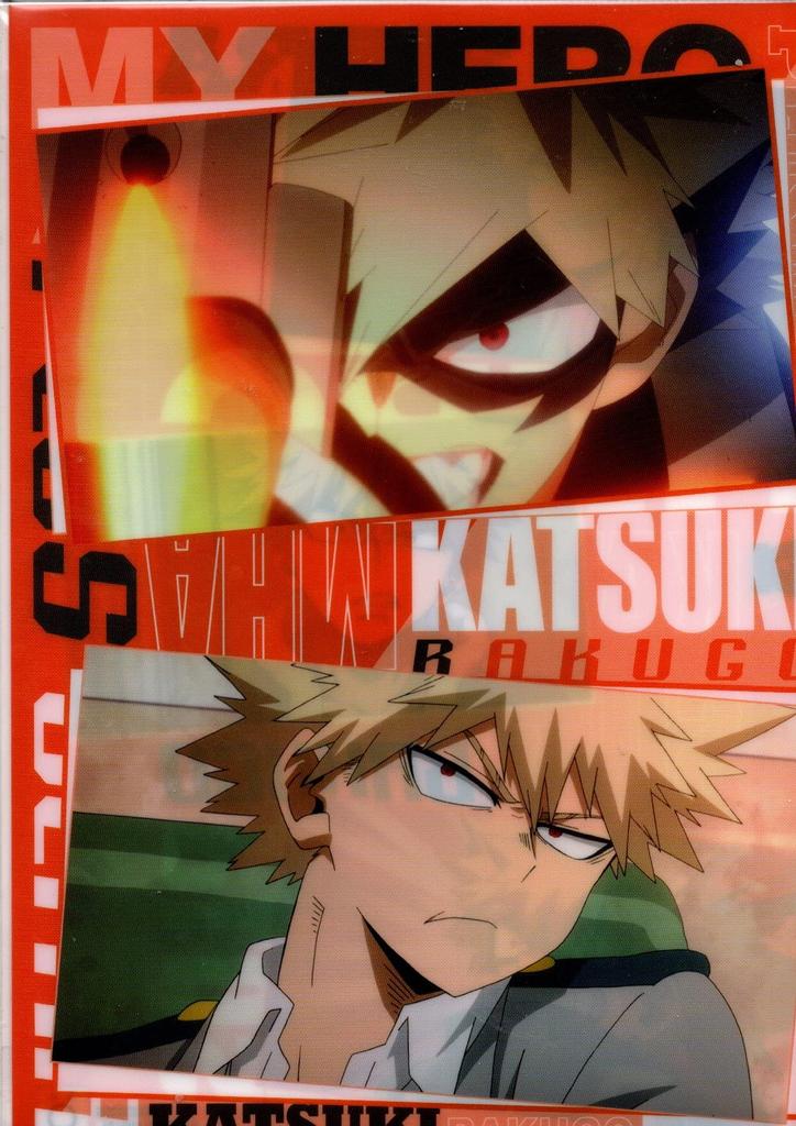 Clear File My Hero Academia MOVIC 1021 Katsuki Bakugo