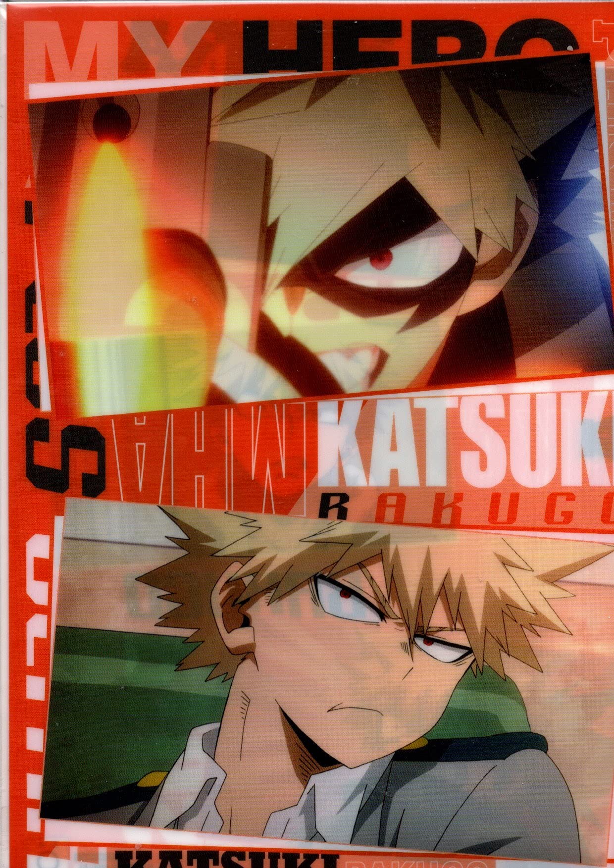 

Clear File My Hero Academia MOVIC 1021 Katsuki Bakugo