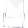 Porte-brochure De Table - HELIT - A5 Portrait - 1 Compartiment