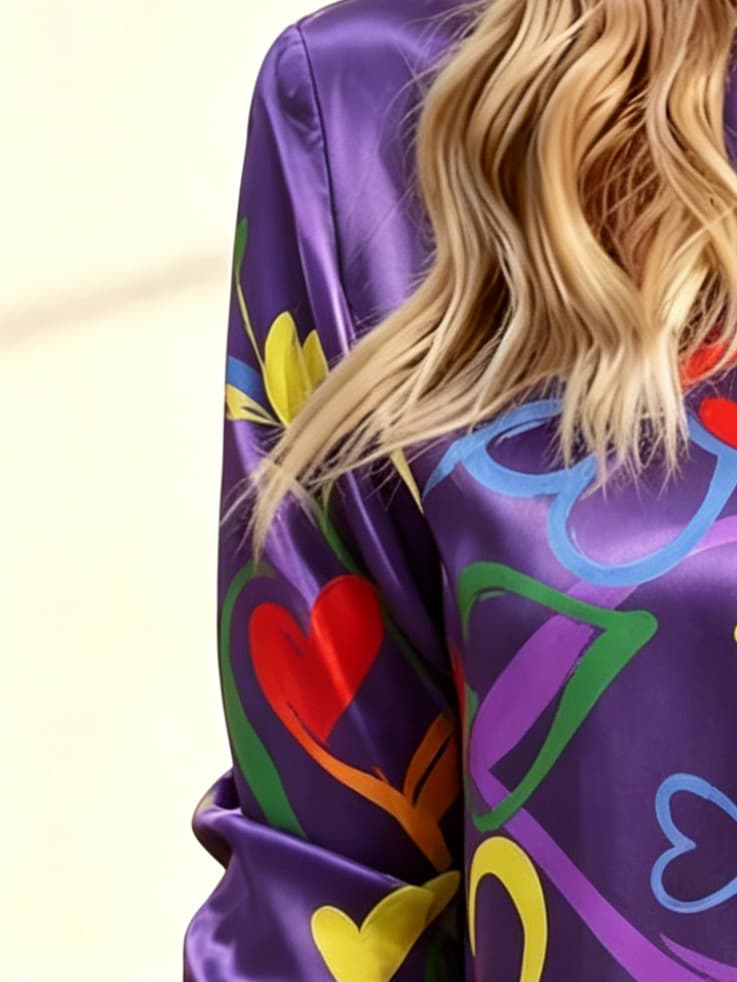 Fashionable women's blouses, elegant style, blouses with long sleeves that can be worn daily for work