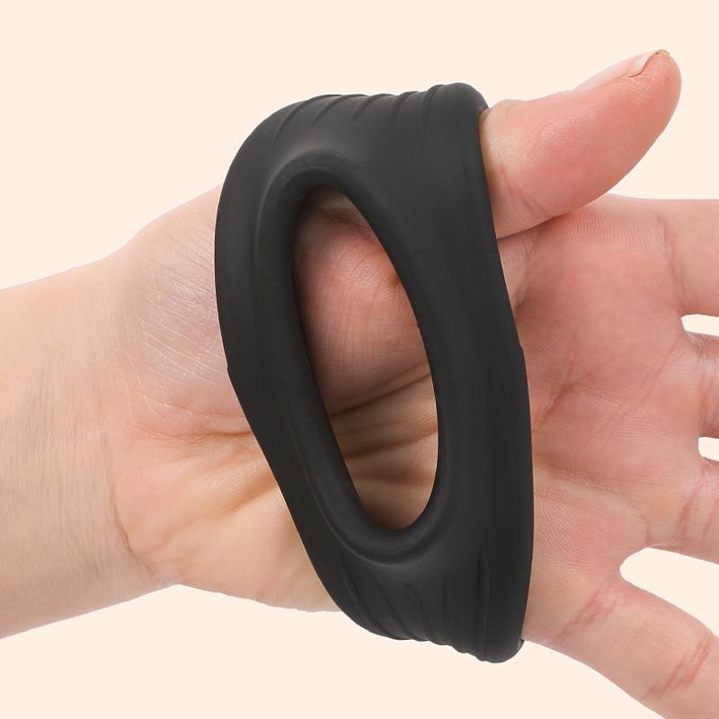 Zestaw Bondage moszny Pierścień blokujący Silikonowy pierścień na penisa Męskie zabawki erotyczne BDSM Chastity Cage Ball Nosze