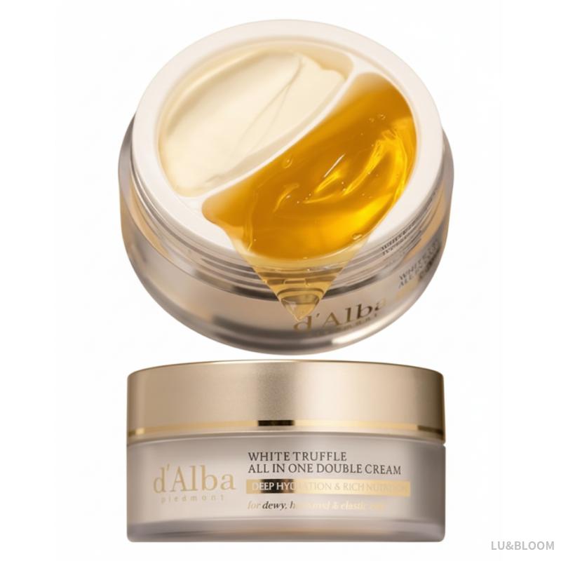 d Alba White Truffle Двойная сыворотка и крем 70 г (+Бесплатный подарок)