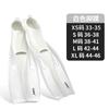 Snorkeling Fins With Adjustable Straps Adults Scuba Diving Swimming Gear TPR PP Material