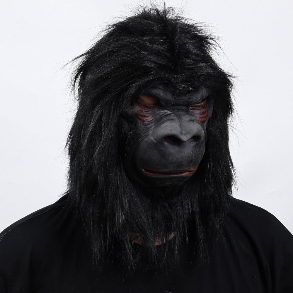 Gorilla King Kong Masker Dierlijke Capuchon Halloween Latex Masker Horror Show Rekwisieten