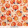 0.5m/1m/5m Pumpkin Halloween Printed Fabric for Halloween Decorative Cloth Tablecloths Door Curtains Handmade DIY Sewing Fabrics