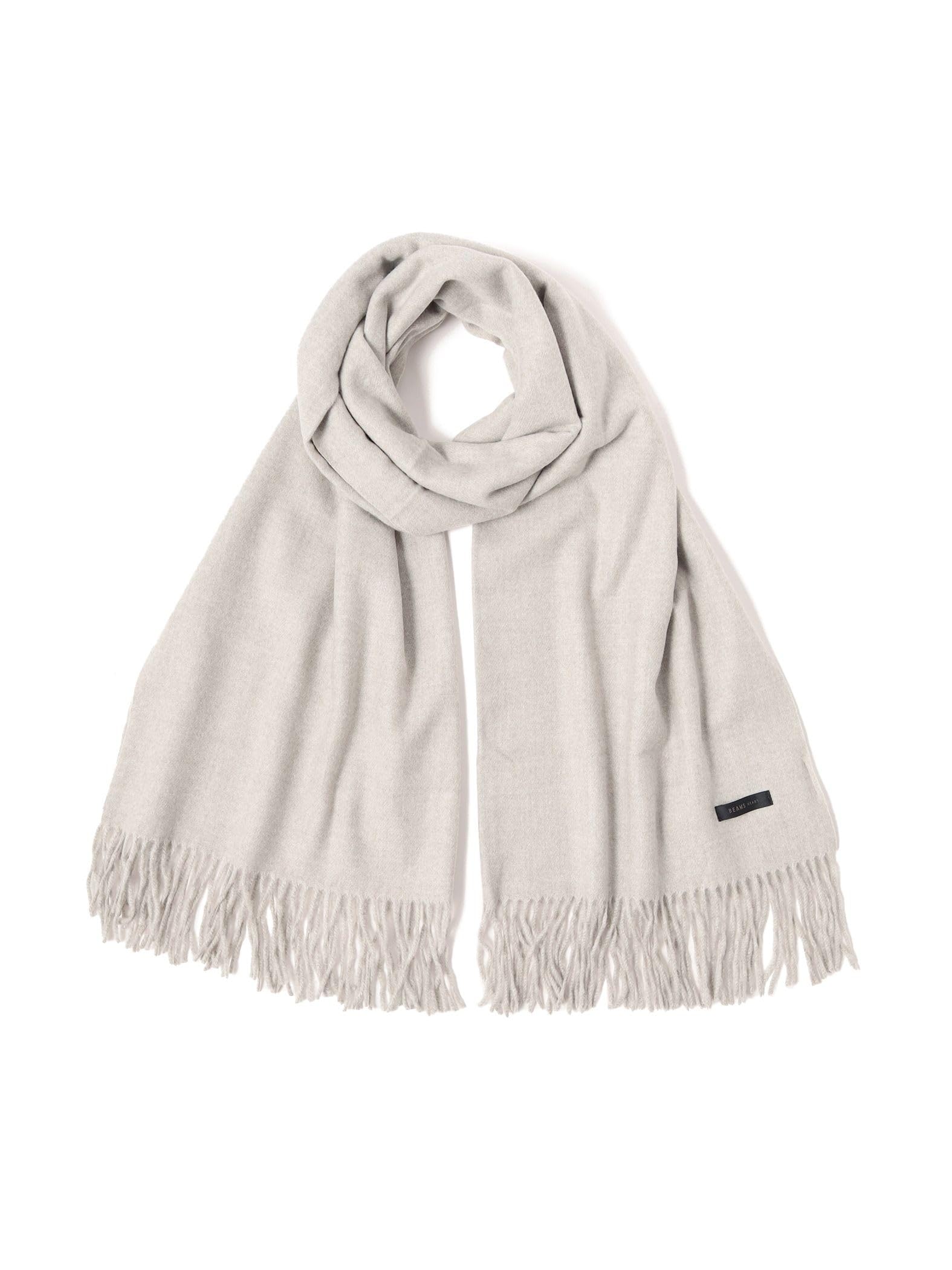 

Beams Heart Women s Light Grey Scarf, Simple Color, Free Size
