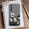 Jujut-su I-Ichiji H-Kaisen Phone Case For Samsung Galaxy A73,21,22,32,71,53,52,51,80,5G Soft Black Cover
