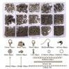 Set di 15 pezzi di strumenti per gioielli in metallo fatti a mano per bracciali e collane fai da te