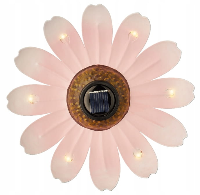 Zonnebloem LED 14x4cm decoratieve tuinlamp