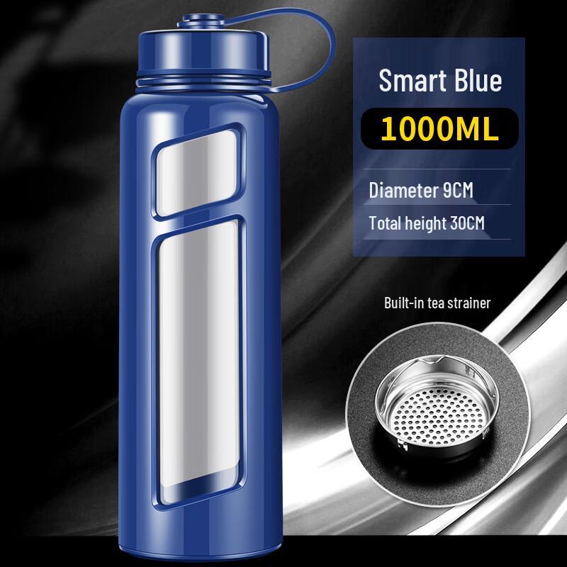 Qianxing Portable Large Capacity Glass Water Bottle