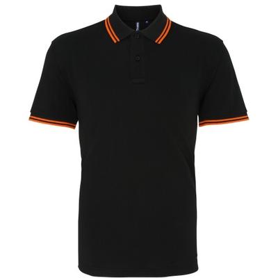 Mens Classic Fit Tipped Polo Shirt