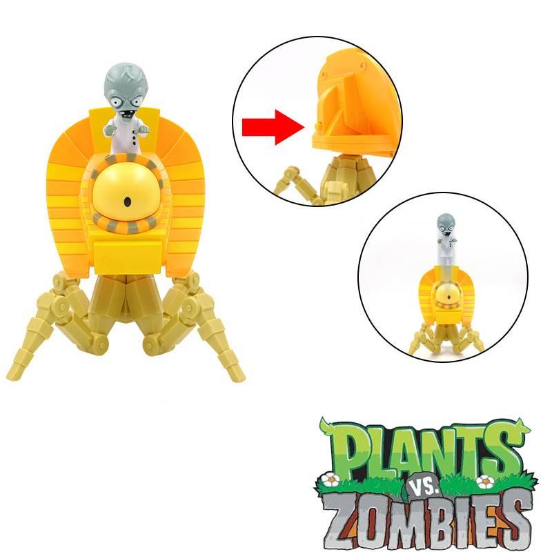Plantas versus. Zumbis Brinquedo Pirata Gigante Egípcios Figuras Conjunto