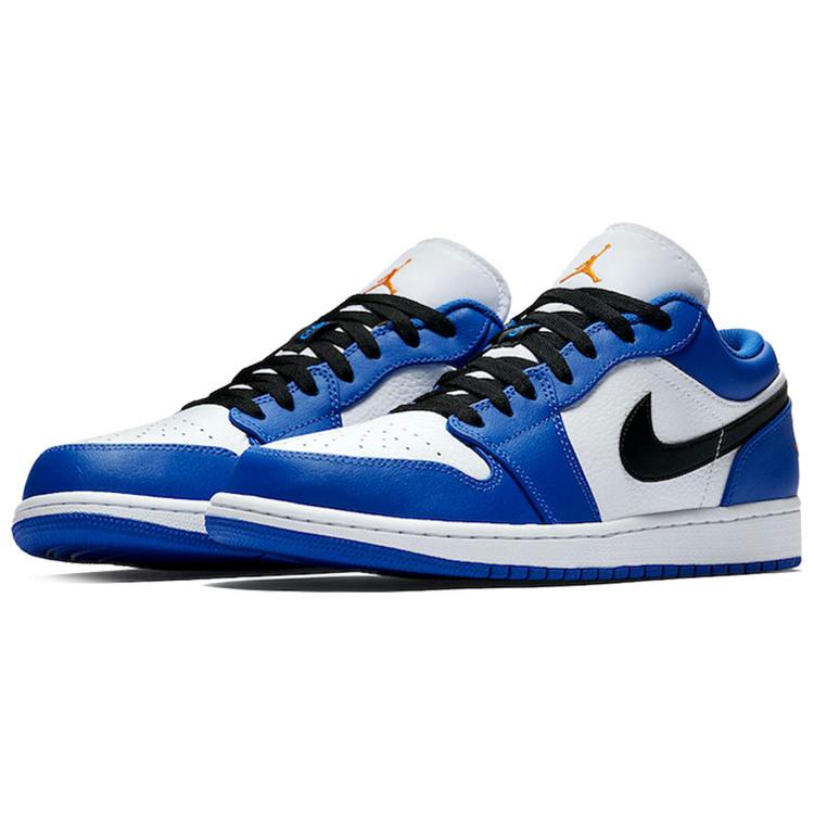 Jordan 1 Low Hyper Royal Orange Peel 553558-401
