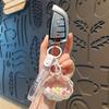Colorful Acrylic Shell Floating Bottle Keychain Unique Gift For Parties And Celebrations